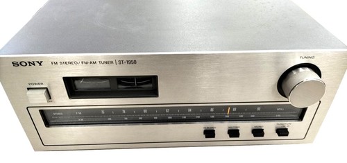 Sony 1950 audio - st-1950, tuner